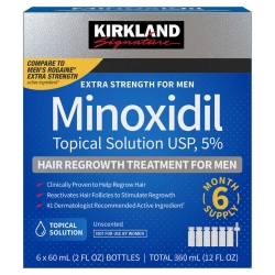 Minoxidil Kirkland na 6 miesięcy